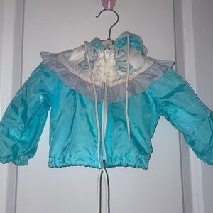 Vintage‎ Kids Blue and White Jacket